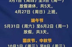 2021年中秋国庆节放假安排（2025年法定节日明细表）