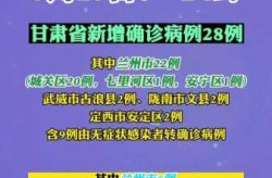 甘肃新增本土无症状335例（甘肃病例最新消息）