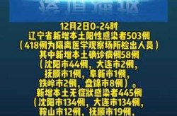 辽宁疫情最新数据消息今天新增（辽宁疫情今天最新情况）
