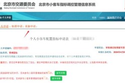 北京摇号申请官网入口2023年（北京摇号申请流程）