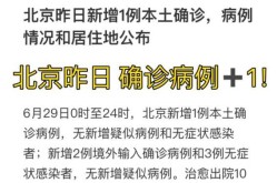 北京新增本土确诊1例（北京新增本土确诊详情）