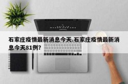 石家庄疫情最新数据消息今天新增（石家庄流感最新消息）