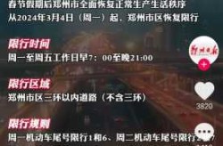 郑州限号2024最新限号时间表（郑州2025限号一览表）
