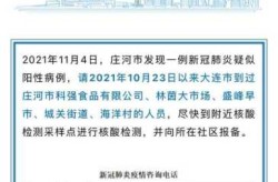 大连庄河疫情最新消息（庄河最新消息）