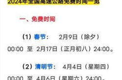 清明节高速免费几天?2023年（清明节免过路费吗2023）
