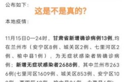 西安疫情最新消息 全国 数据（兰州疫情最新消息）