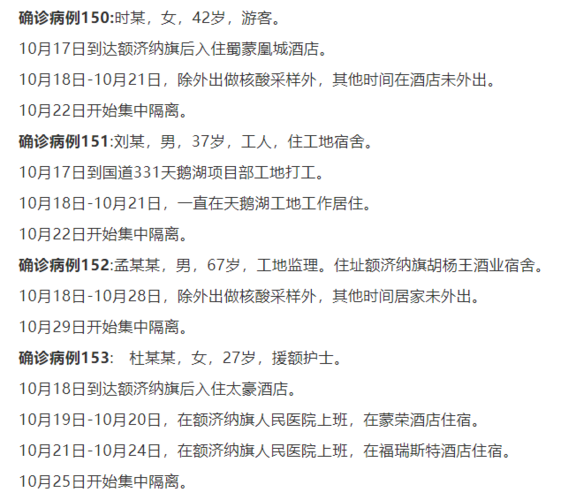 内蒙古额济纳旗已确认5例确诊（内蒙古确诊病例最新消息）