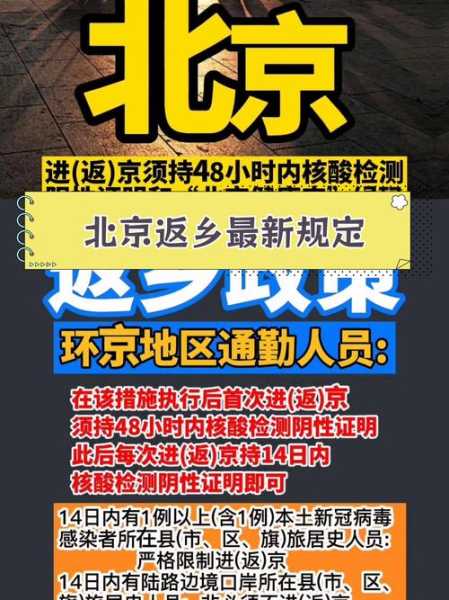 北京谈市民对进返京防疫疑虑(疫情防控进京政策)