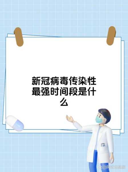 新型冠状病毒感染几天有传染性(新冠病毒感染后几天传染性最强)